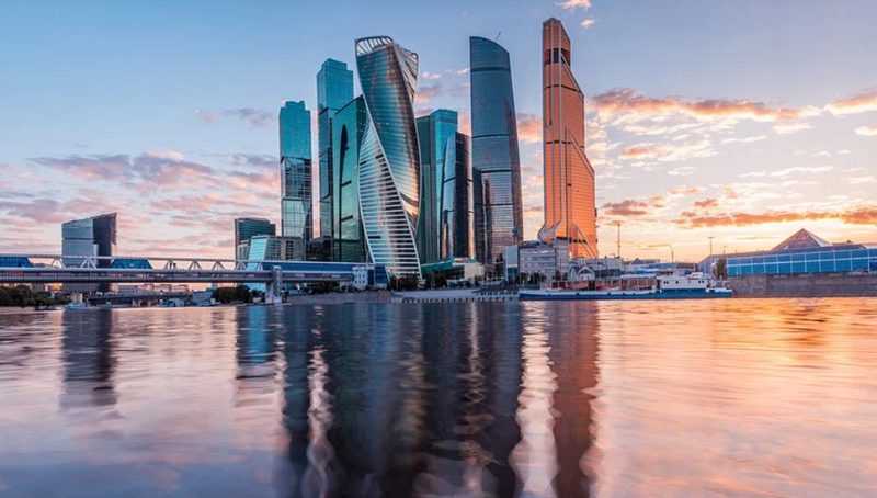 Москва-река, Москва-Сити, архитектура, красиво