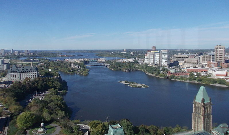 Вид на реку Оттава
