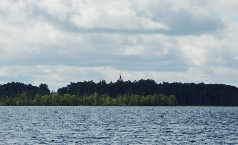 Озеро Рдейское, монастырь, берег
