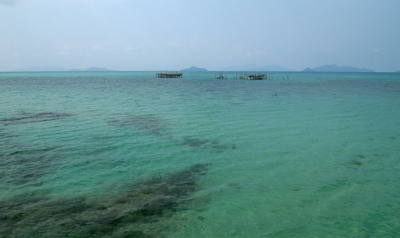 Сиамский залив, мелководье, Таиланд