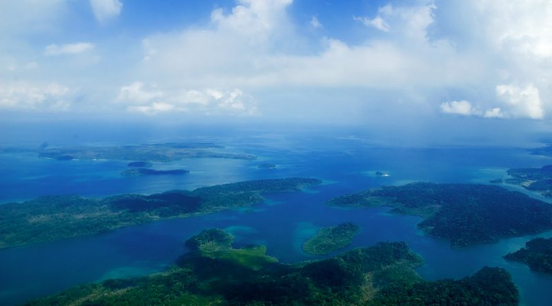 Андаманские острова, вид с воздуха