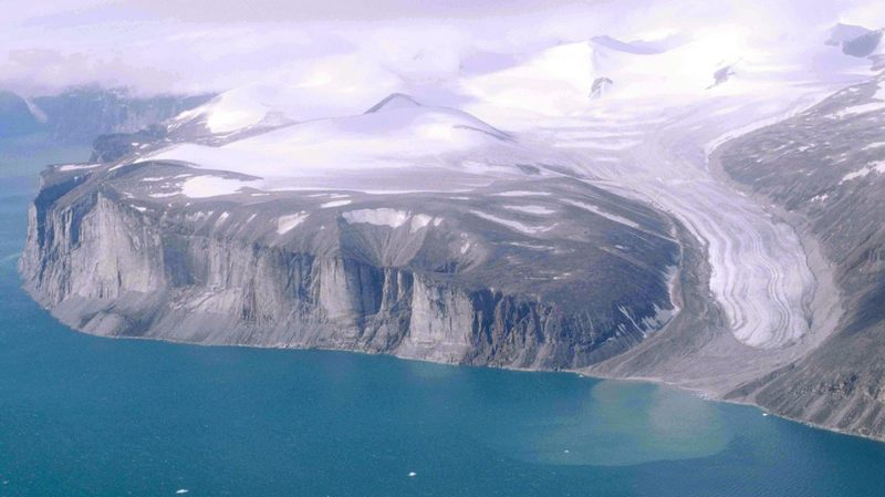 Баффинова Земля, горы, ледник, Северный Ледовитый океан