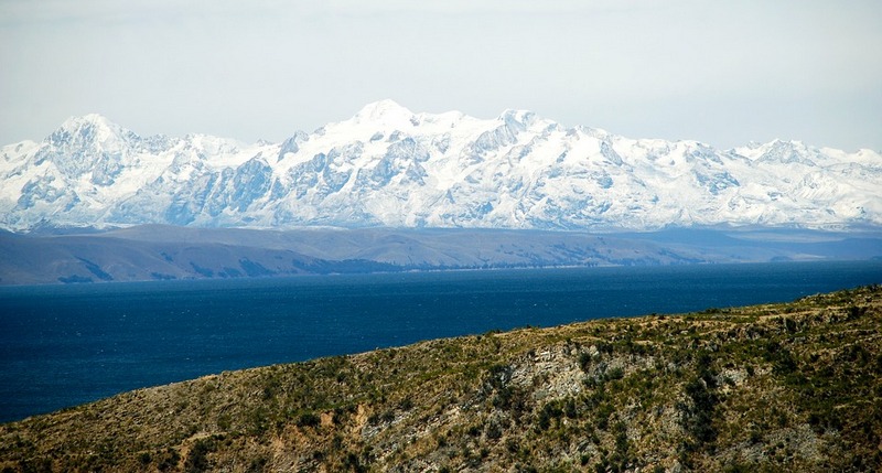 Озеро Титикака, Южная Америка, красивый пейзаж